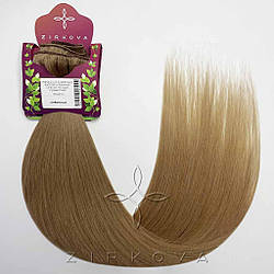 Натуральне Слов'янське Волосся на Заколках 55-60 см 110 грам, Русявий №08