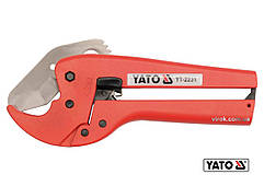 Труборіз - автомат для ПВХ труб YATO : max Ø= 42 мм [6/48]