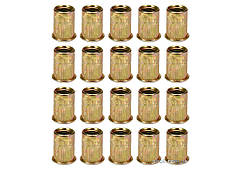 Нітогайка сталева YATO; М5, l = 13 мм, 20 шт. [75/300]