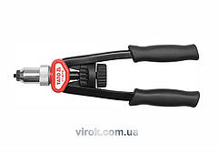 Заклепочник дворучний YATO для нітогайок М5-12 мм, L= 338 мм [6/120]