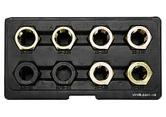 Набір для ремонту різьби YATO : 5/4" (32 мм), 8 шт. [20]