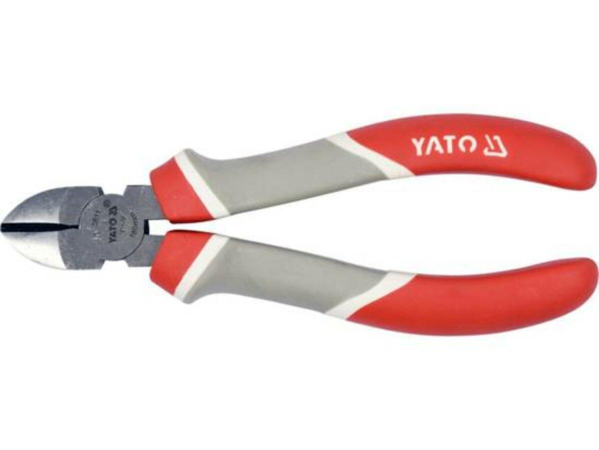 Кусачки діагональні універсальні YATO : L= 180 мм, CrV [6/60]