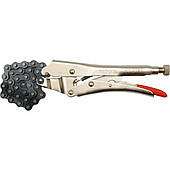 Кліщі для зварювання з ланцюгом YATO: 10", l=250мм, Ø ≤ 500 мм [6/24]