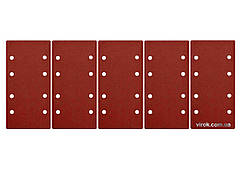 Папір шліфувальний з липучкою YATO: 93 х 187 мм, Р180, до YT-82230, 5 шт [100]