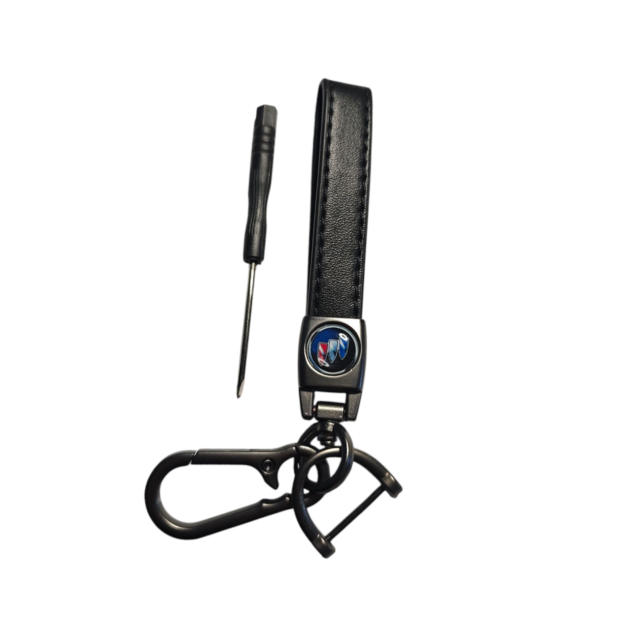 Брелок Buick нікель з карабіном, фото 1