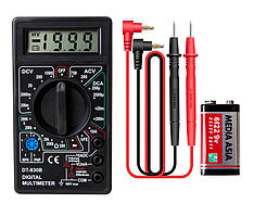 Тестер, Мультиметр DT830B цифровий з кроною