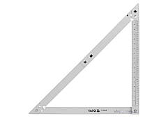 Кутник алюмінієвий, для будівельних робіт, складаний YATO, 600 х 840 х 600 мм [6/24]