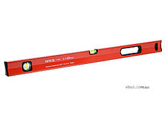 Рівень алюмінієвий з магнітом YATO : L= 80 см. 2 капсули, 1 ручка [10/30/300]