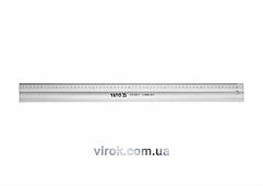 Лінійка алюмінієва YATO : L= 600 мм [10/50]