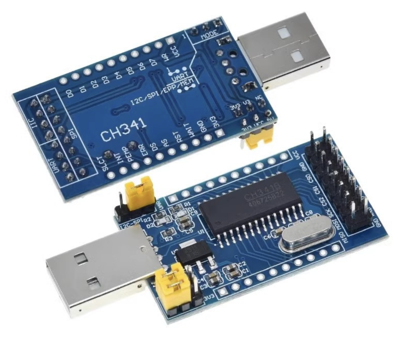 Конвертер інтерфейсу CH341 модуль USB UART IIC SPI TTL ISP EPP/MEM дебаггер програматор