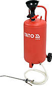 Оливо-змазувальний агрегат пневматичний на колесах YATO з ємністю 20л, тиск- 0,5MPa, шланг-2,1 м [1]
