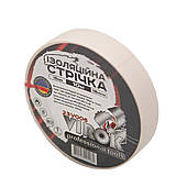 Стрічка ізоляційна VIROK : 15 мм х 10 м x 0,18 мм  БІЛА  [15/240]