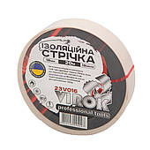 Стрічка ізоляційна VIROK : 18 мм 20 м x 0,18 мм БІЛА [156]