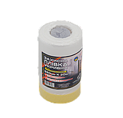 Плівка захисна з малярним скотчем VIROK  550мм х 20м х 1,6мм [60]