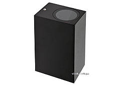 Світильник 2-LED настінний, мережевий YATO, квадратний, 35 Вт, 68 х 150 х 92 мм, цоколь GU10 [12]