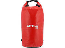 Сумка-рюкзак водонепроникна YATO з 2 плечовими пасами, 20 л, 24х 59 см, з ПВХ брезента [40]
