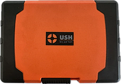 Набір насадок викруткових Industry USH: магн тримач і викрутка 1/4", PH-PZ-Tx- Torx-HEX- SL-SP, 80ел