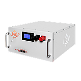 Акумулятор LP LiFePO4 51,2V - 280 Ah (14336Wh) (BMS SP 200A/100А) RM RS485/CAN LCD WH, фото 4