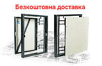 Ревизионный люк под плитку 300*300 мм.