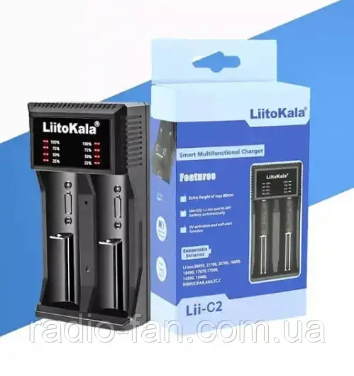 Зарядний пристрій для акумуляторів LiitoKala Lii-C2