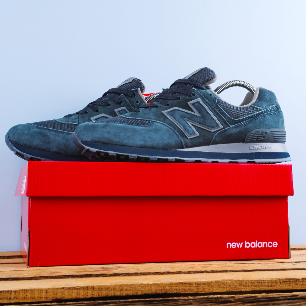 Кросівки New Balance 574 сині, фото 1