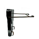 Навісний транець для човна Колібрі, без кріплення (колір чорний), фото 4