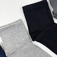 Чоловічі бавовняні середні шкарпетки зі спортивною резинкою Marjinal Туреччина, фото 3