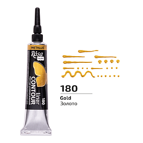 Контур універсальний золото 20 мл Rosa Talent