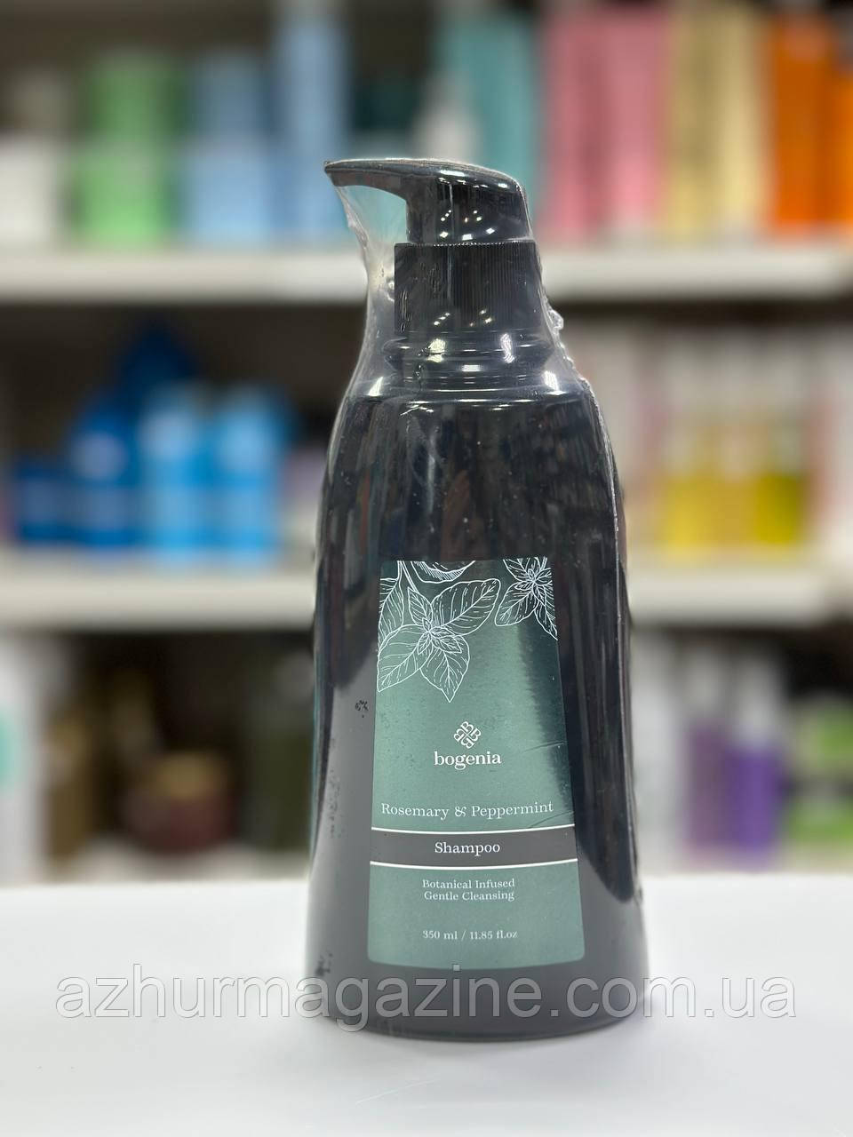 Очищуючий шампунь для волосся з розмарином та м'ятою Bogenia Rosemary Peppermint Shampoo 350 мл