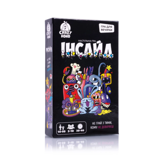 Гра настільна Vladi Toys розважальна. Інсайд VT5903-03
