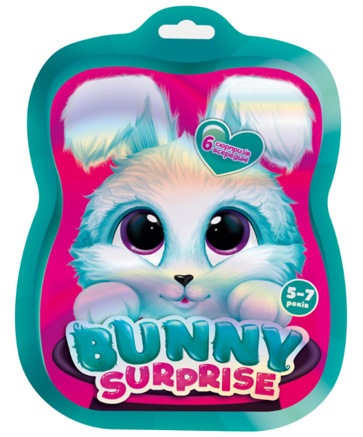 Набір для творчості Vladi Toys із сюрпризами "Bunny surprise. Рожевий" VT8080-14