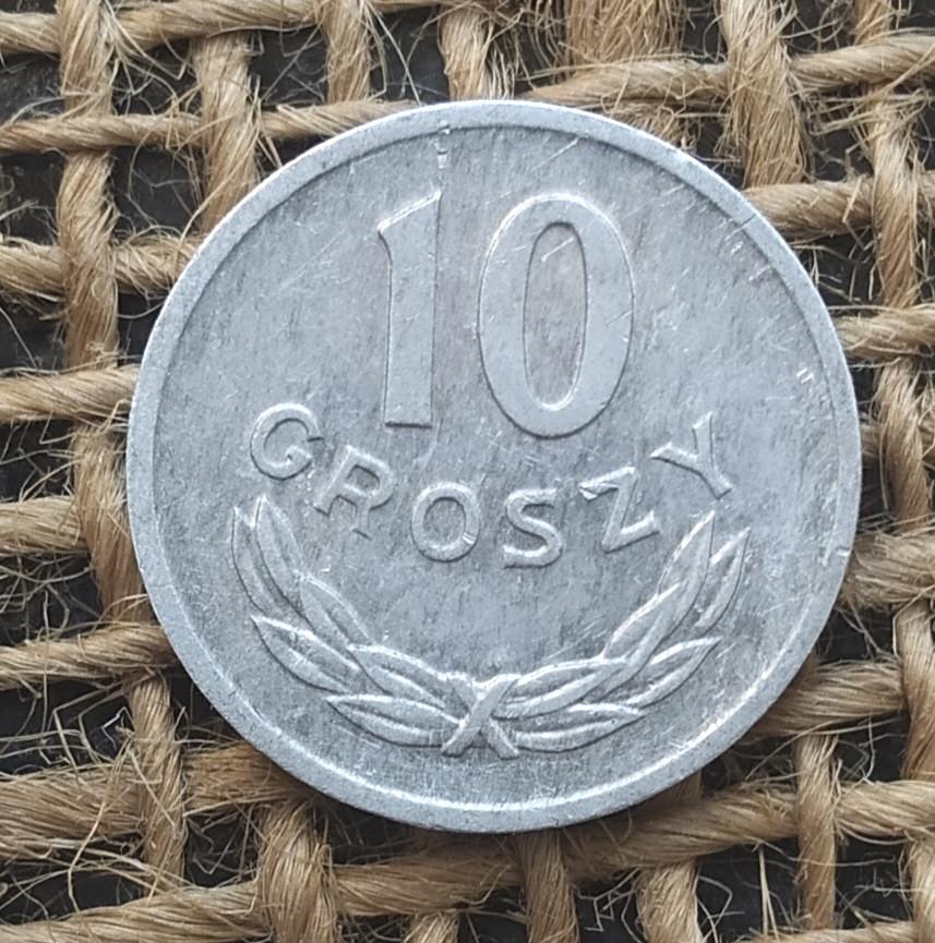 10 грошей 1973 року. Польща