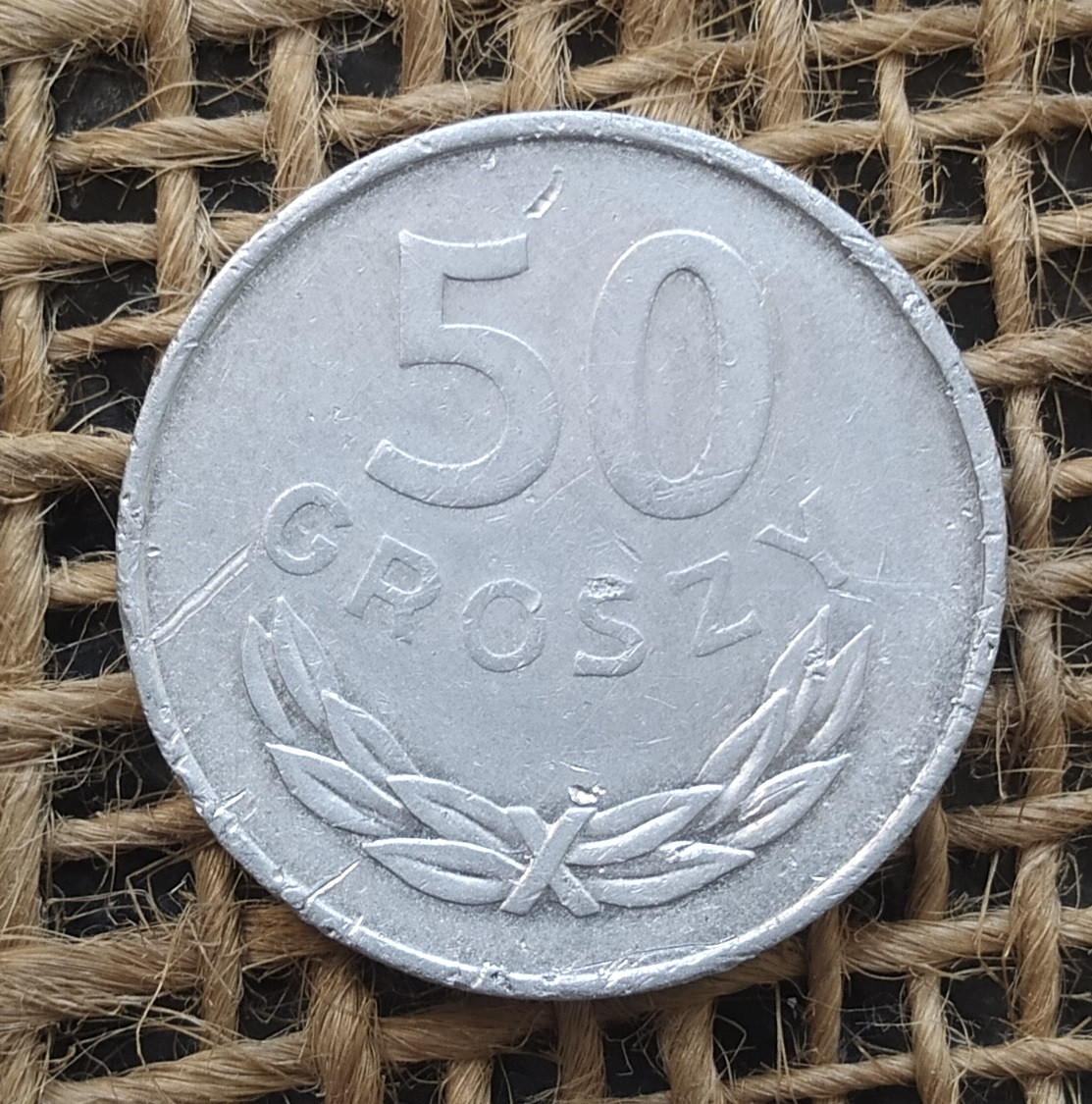 50 грошей 1977 року. Польща