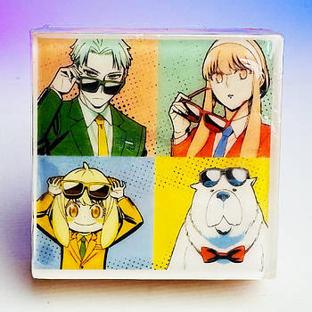 Мило парфумоване Spy Family (Forgers Family) 90 світло блакитний лісові ягоди