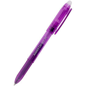 Ручка гелева пиши-стирай Axent Correct 3Х 0,7 фіолетова