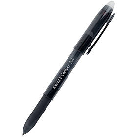 Ручка гелева пиши-стирай Axent Correct 3Х 0,7 чорна