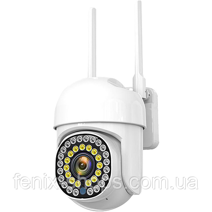 Камера Wi-Fi для зовнішнього відеоспостереження вулична поворотна 2 Мп, фото 1
