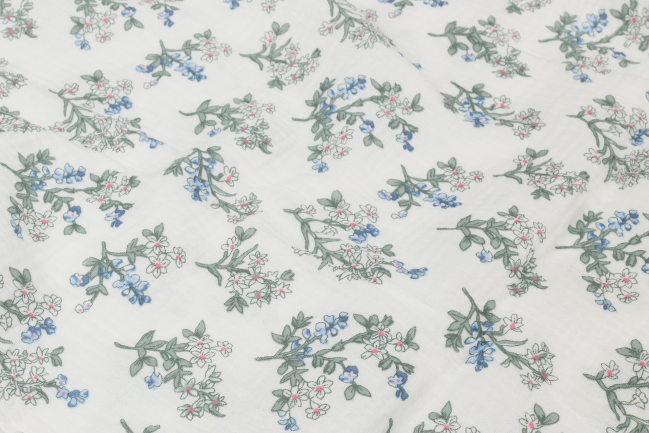 Муслін жатка Незабудки 135 см