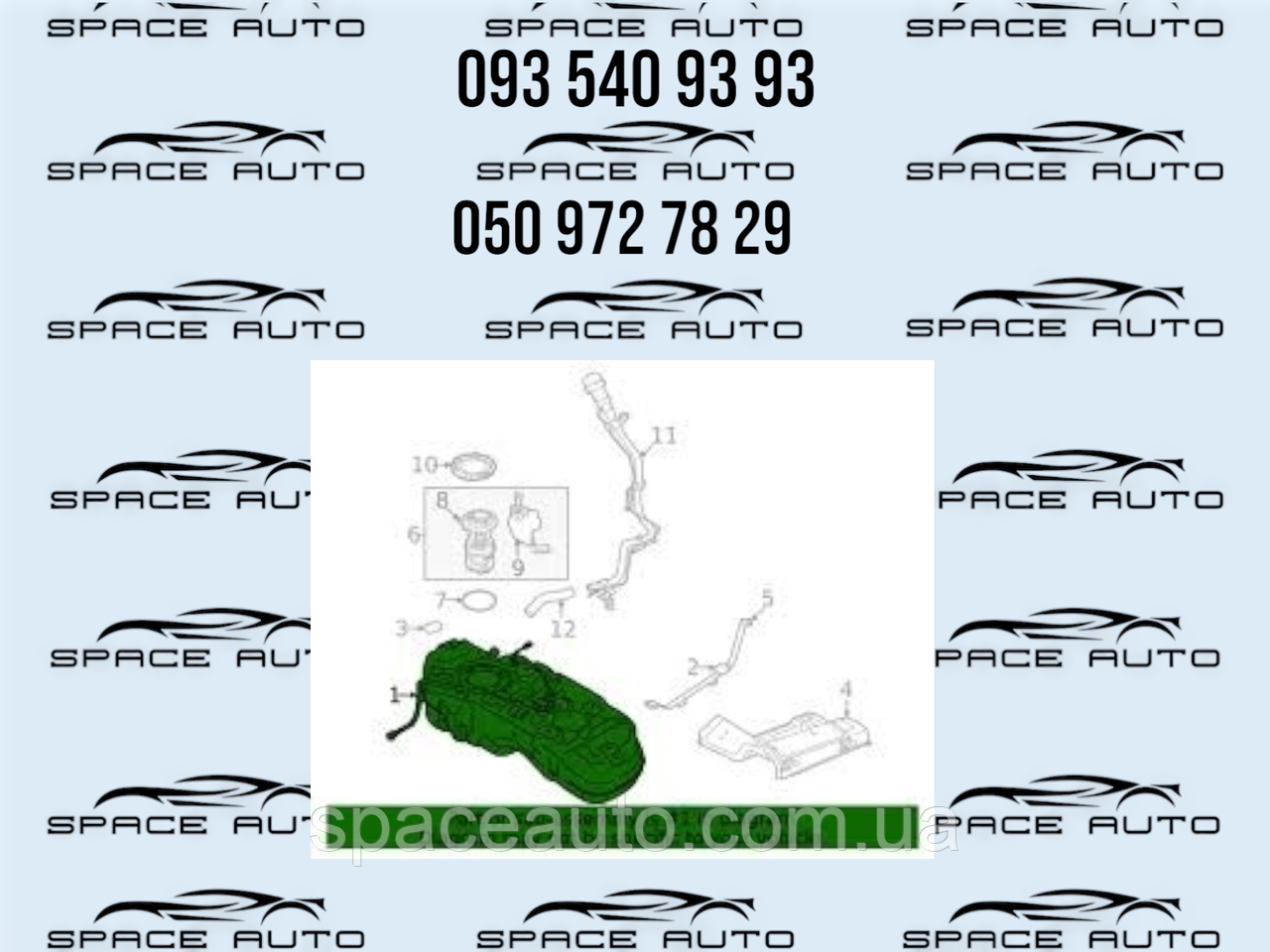 Топливный бак Mitsubishi Outlander 4. 2.5. 2021-2025 год, б/у оригинал 1700B910