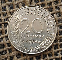 20 сантимiв 1994 року францiя