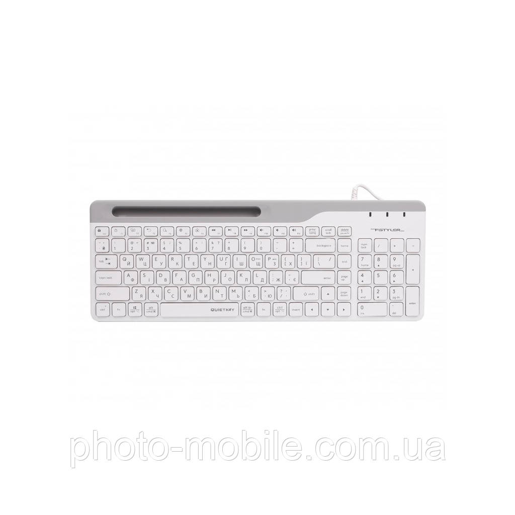 Клавіатура A4tech Fstyler FK25, USB, White