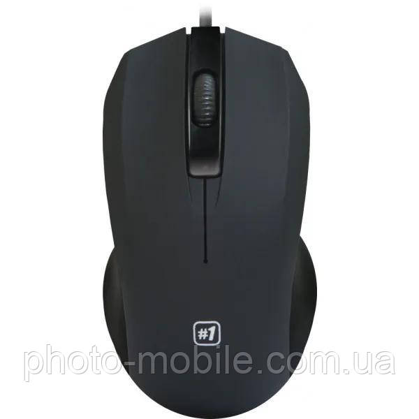 Комп'ютерна миша Defender MM-310, USB, оптична, 1000 dpi, 3 кнопки, 1.35 м, Black