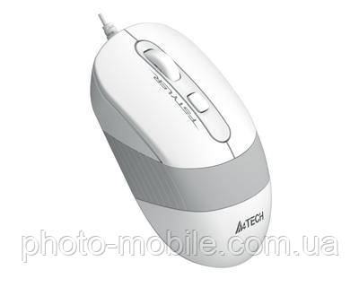 Комп'ютерна миша A4tech Fstyler FM10S 1600dpi White, USB, безшумна