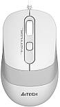 Комп'ютерна миша A4tech Fstyler FM10S 1600dpi White, USB, безшумна, фото 2