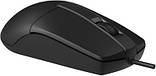 Комп'ютерна миша A4tech OP-330S, USB, оптична, 1000 dpi, безшумний клік, 3 кнопки, 1.5 м Black, фото 3