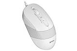 Комп'ютерна миша A4tech Fstyler FM10 1600dpi White, USB, фото 2
