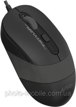 Комп'ютерна миша A4tech Fstyler FM10S 1600dpi, USB, безшумна, Black/Grey