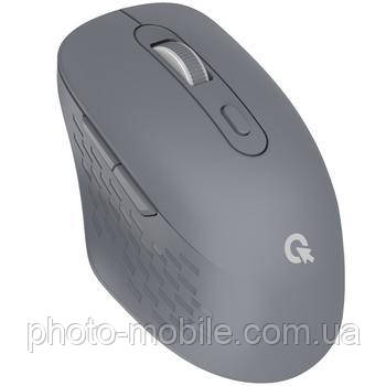 Комп'ютерна миша OfficePro Silent Click Wireless/Bluetooth Gray