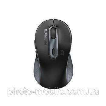 Комп'ютерна миша Promate Ken, бездротова, 800/1200/1600 dpi, Black
