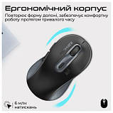 Комп'ютерна миша Promate Ken, бездротова, 800/1200/1600 dpi, Black, фото 5